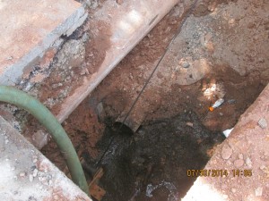 cleaning pipe