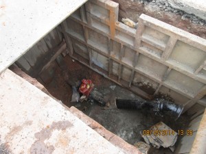 cleaning pipe