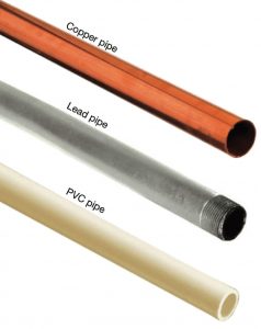 3 different pipes