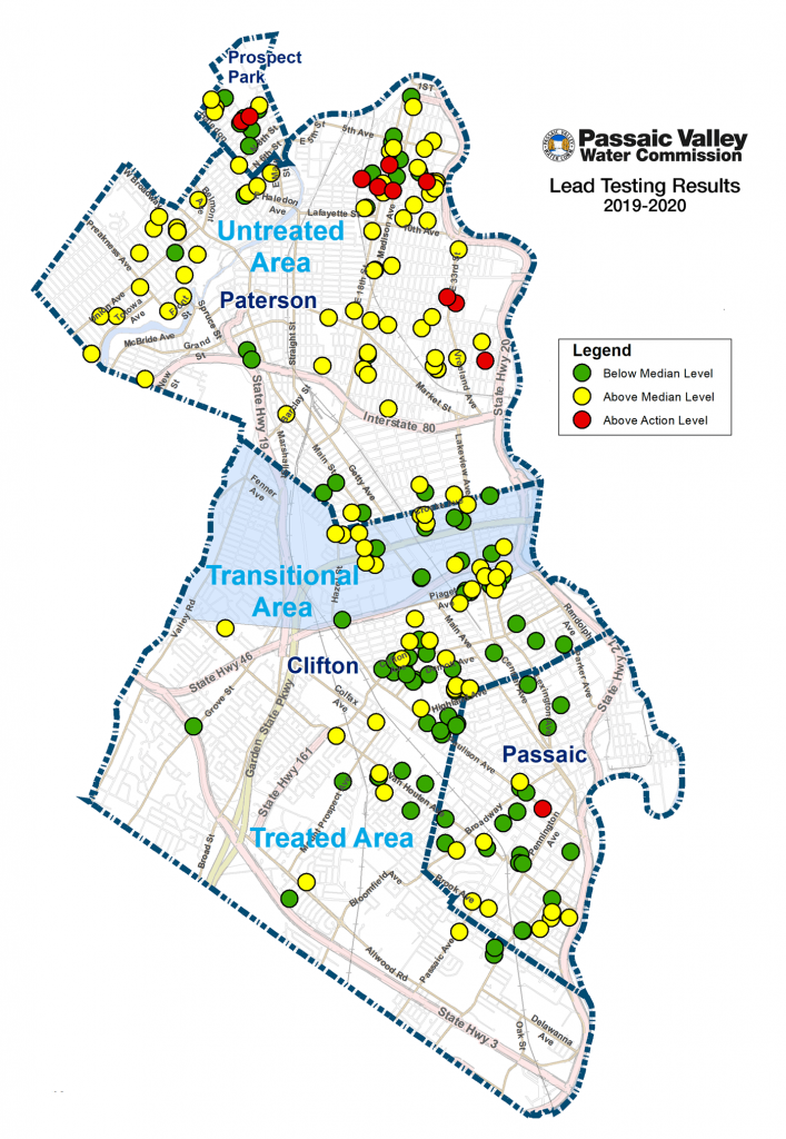 Passaic Valley map